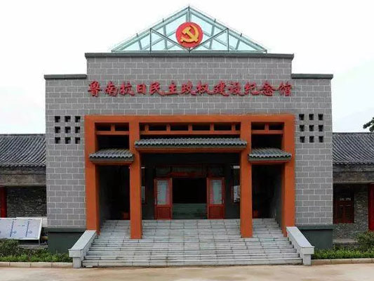 纪念馆新建门厅